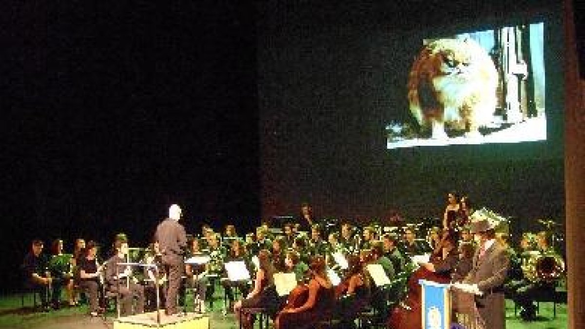 Concierto de la Banda Sinfónica de Jaén, organizado por el Colegio de Veterinarios de Almería.