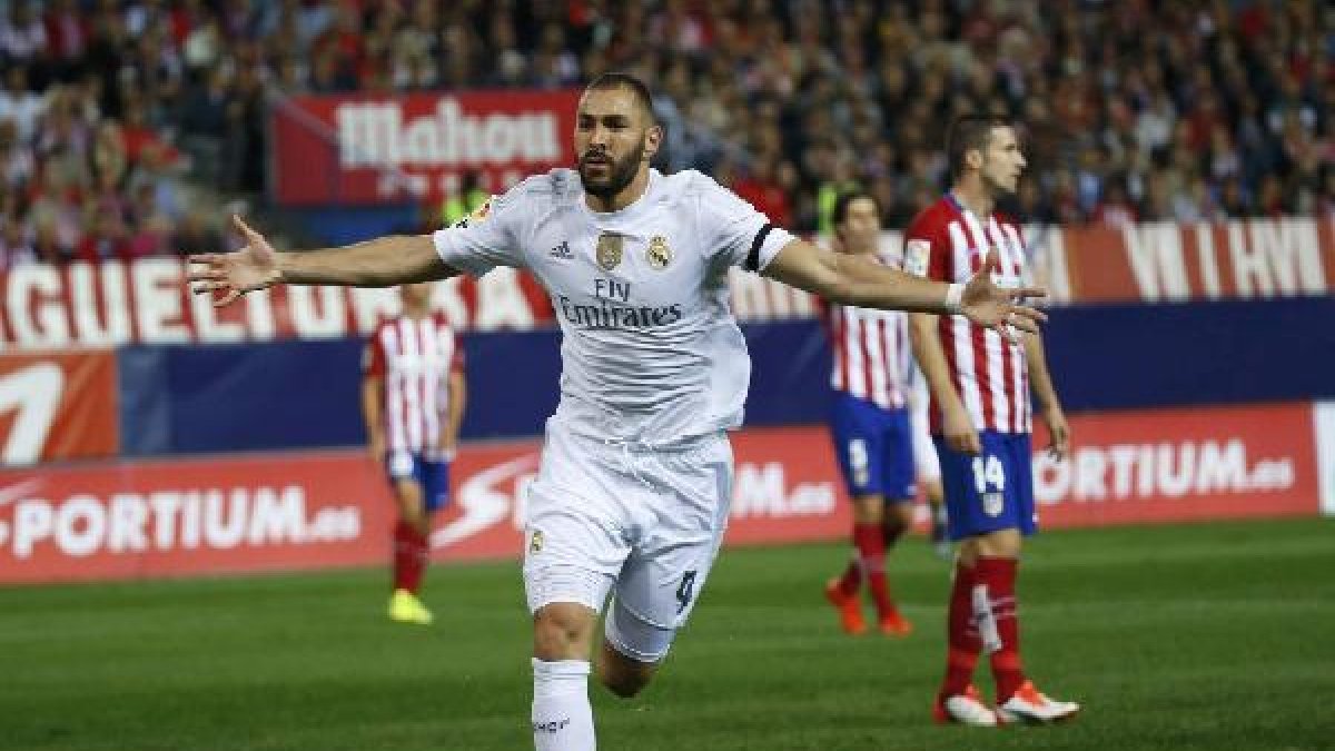 Benzema hizo el 0-1.