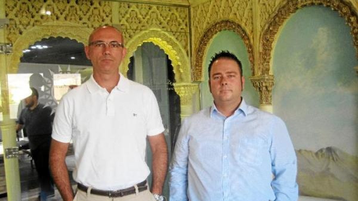 Los socios de ibr Florencio López y José Batlles, socios de International Business Recon.