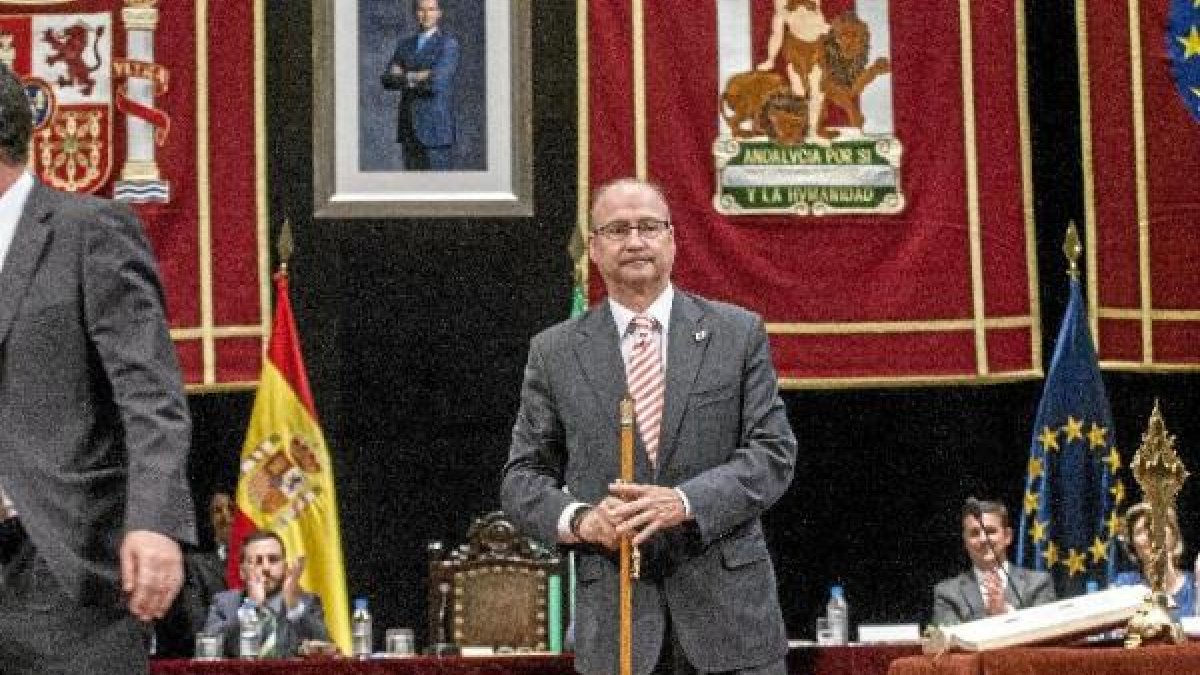 El alcalde, el pasado 13 de junio.