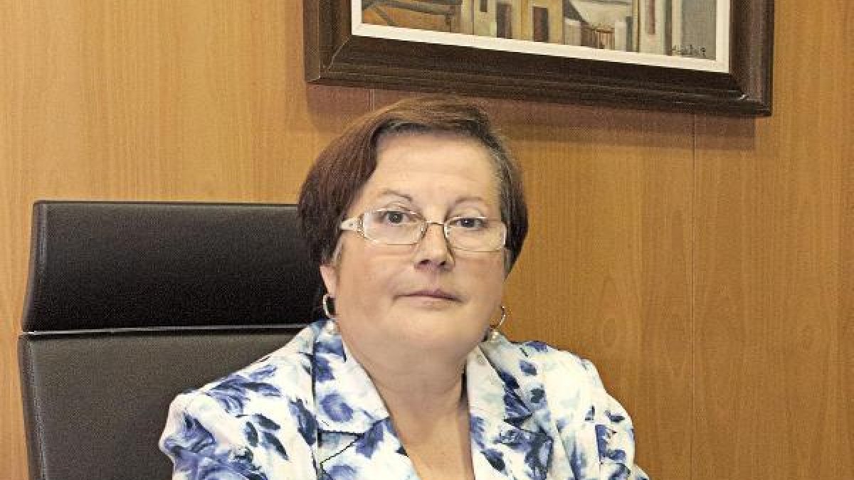 María Isabel Sánchez, alcaldesa de Rioja.