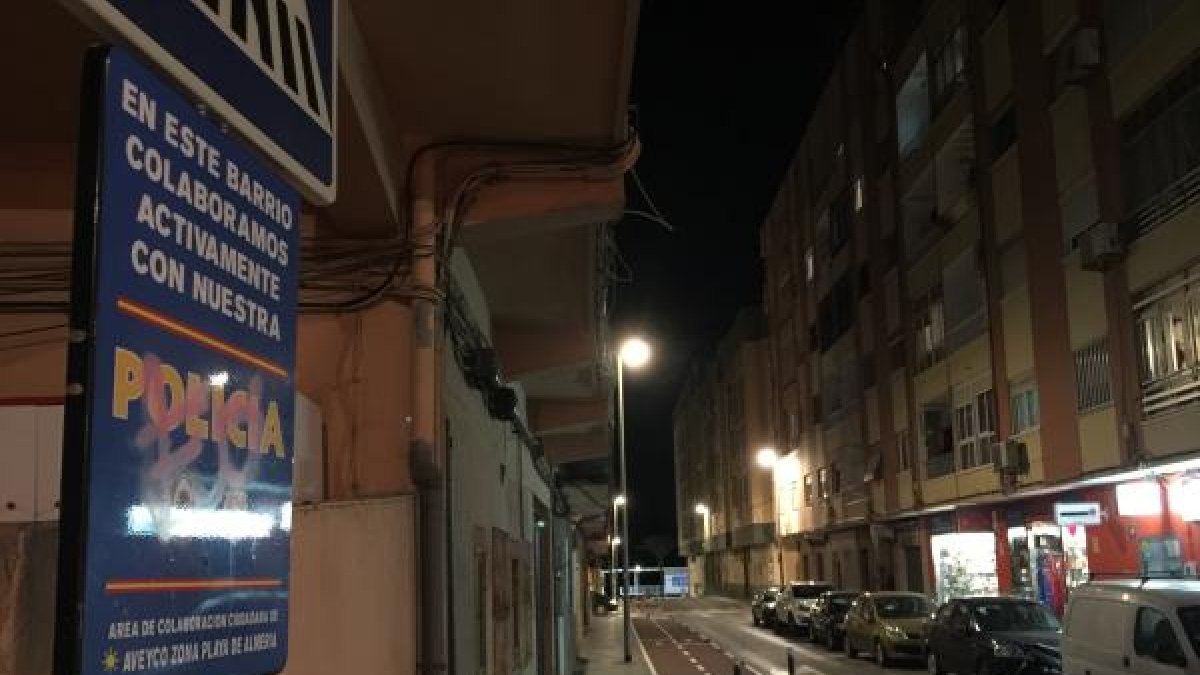 Calle Quesada horas después de la operación