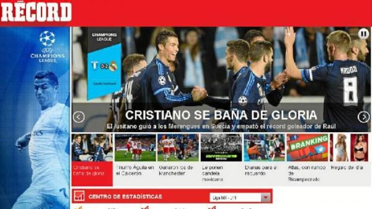la prensa mundial se rinde a Cristiano.
