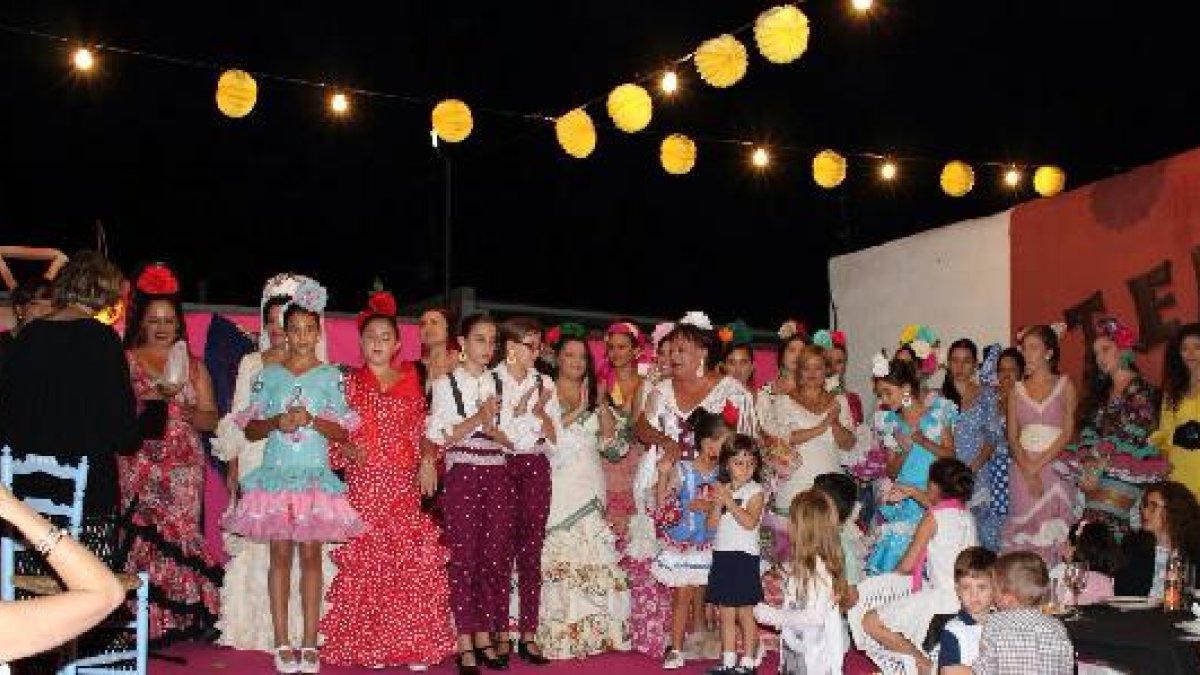 Imagen una vez terminado el desfile.