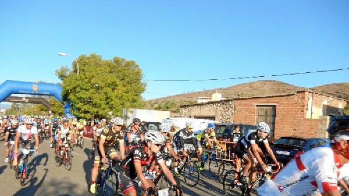 Una dura prueba para los escaladores.