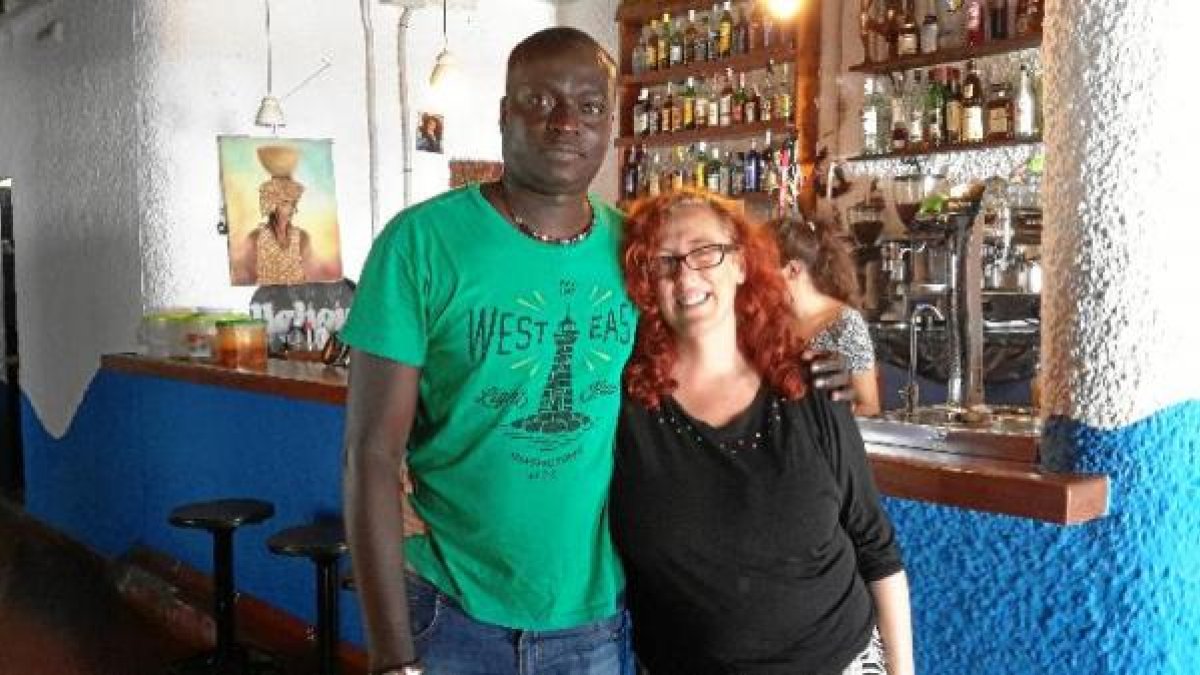 Konan Diop y Fany Acién regentan El Rincón de Balerma desde noviembre de 2013.