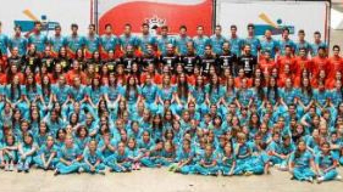 La gran familia del Mintonette.