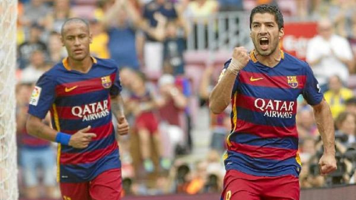 Luis Suárez y Neymar toman el mando goleador.