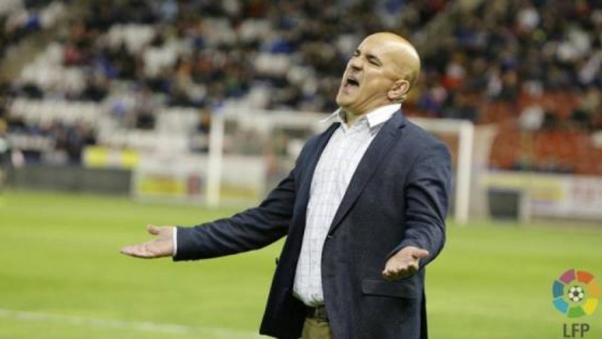 Luis César Sampedro, entrenador del Albacete.