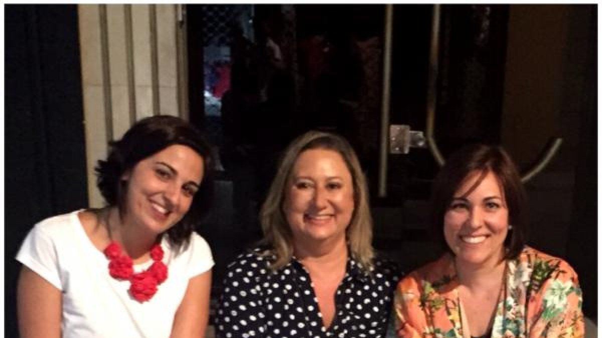 María del Mar Cervantes, María Rivera y Paula Cervantes son farmacéuticas almerienses.