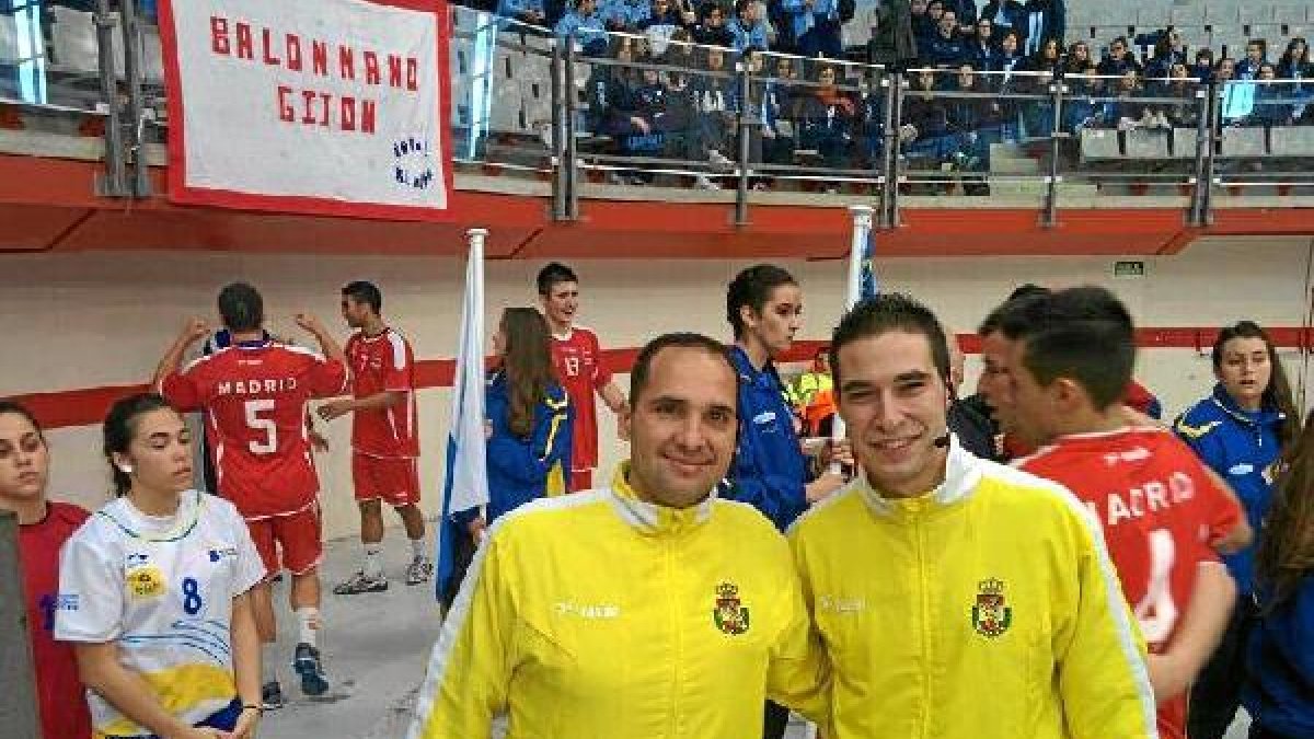 Sebastián Fernández y Alberto Murillo son árbitros de élite.