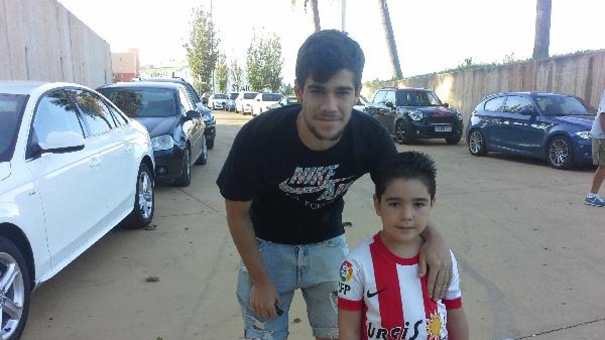 El pequeño con Pozo.