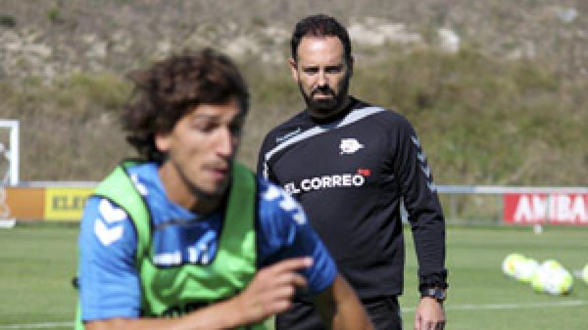 Bordalás, míster del Alavés.
