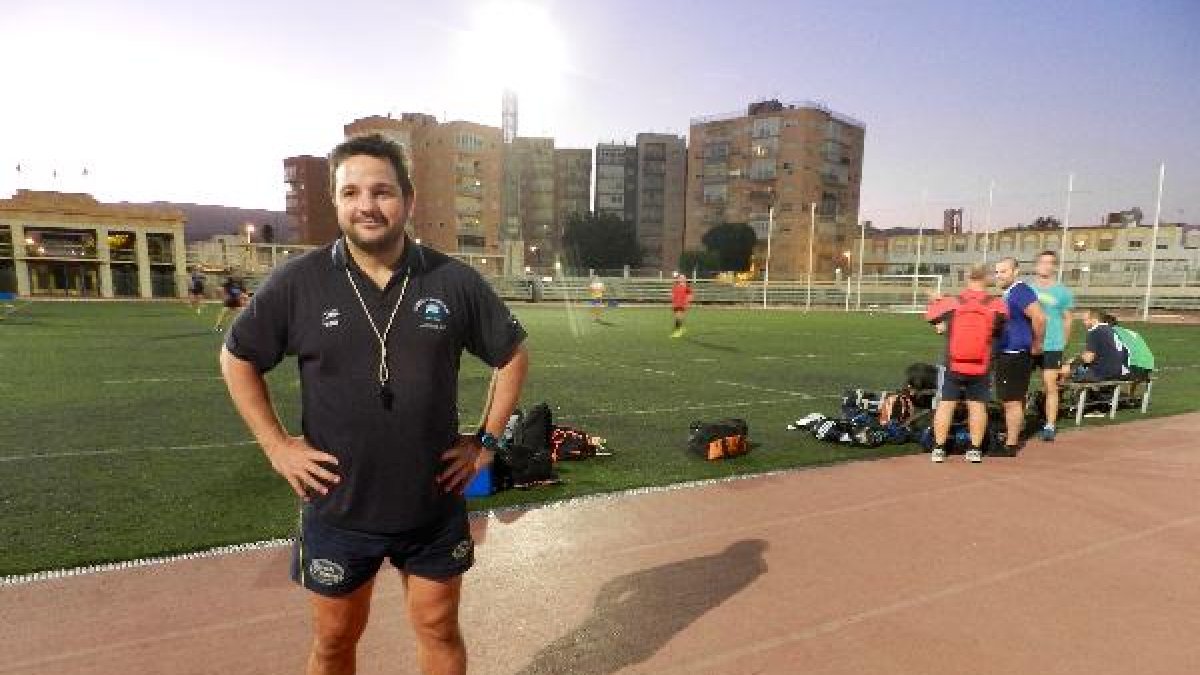 Pablo Jiménez, entrenador.