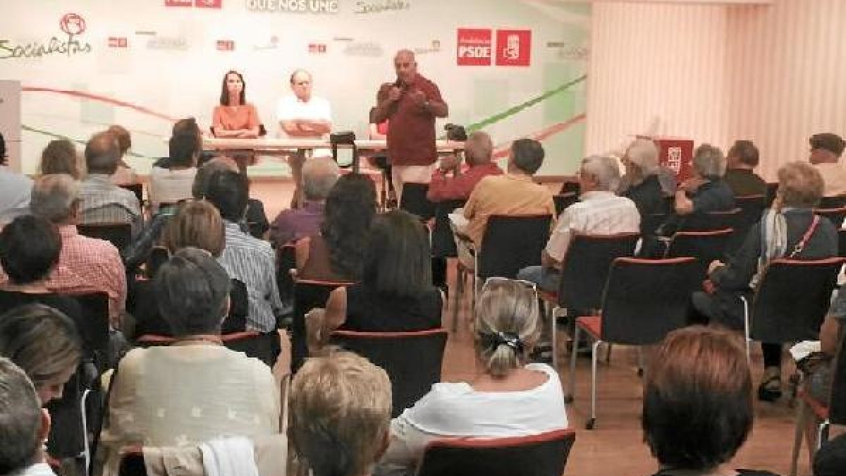 Asamblea de ayer en la capital.