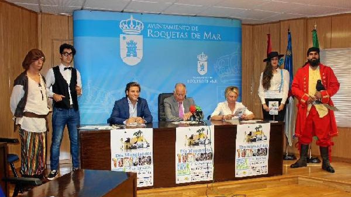 Presentación en el Ayuntamiento de las actividades que se van a celebrar.