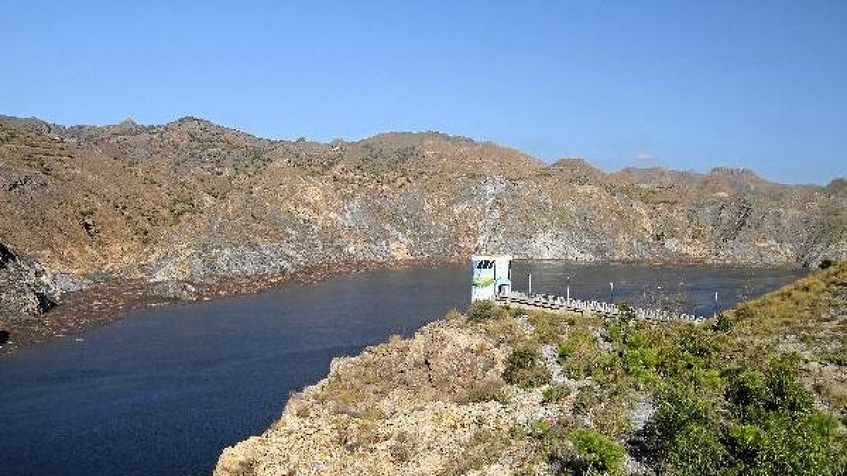 Imagen del pantano de Cuevas del Almanzora.