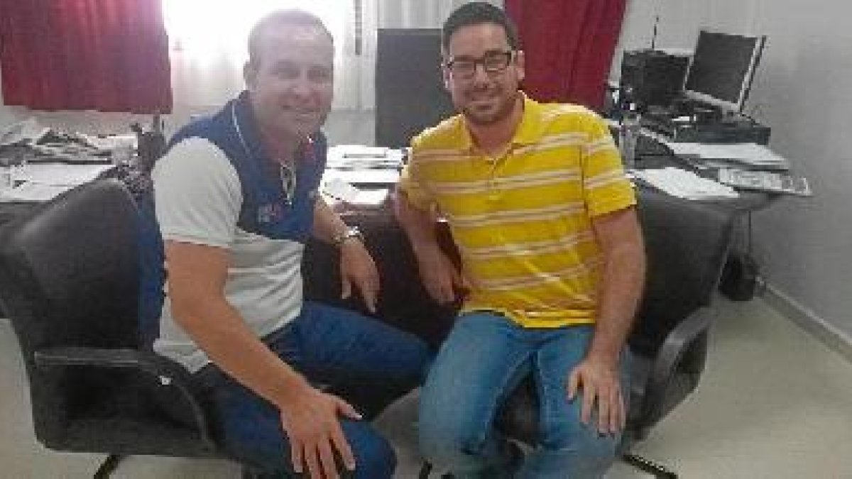 Una de las primeras reuniones ha sido con el alcalde de Tabernas.