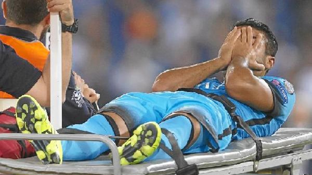 El jugador abandonaba así el terreno de juego.