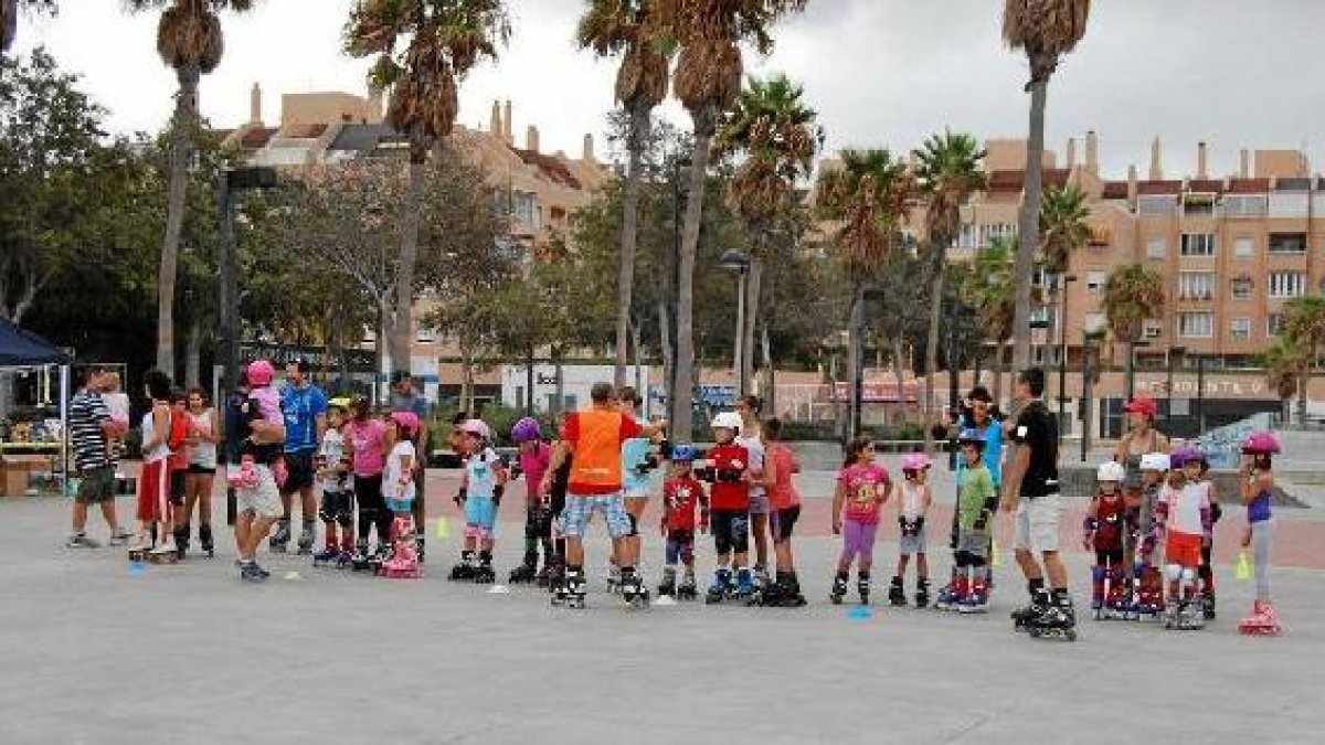 Vivir la ciudad sobre patines.
