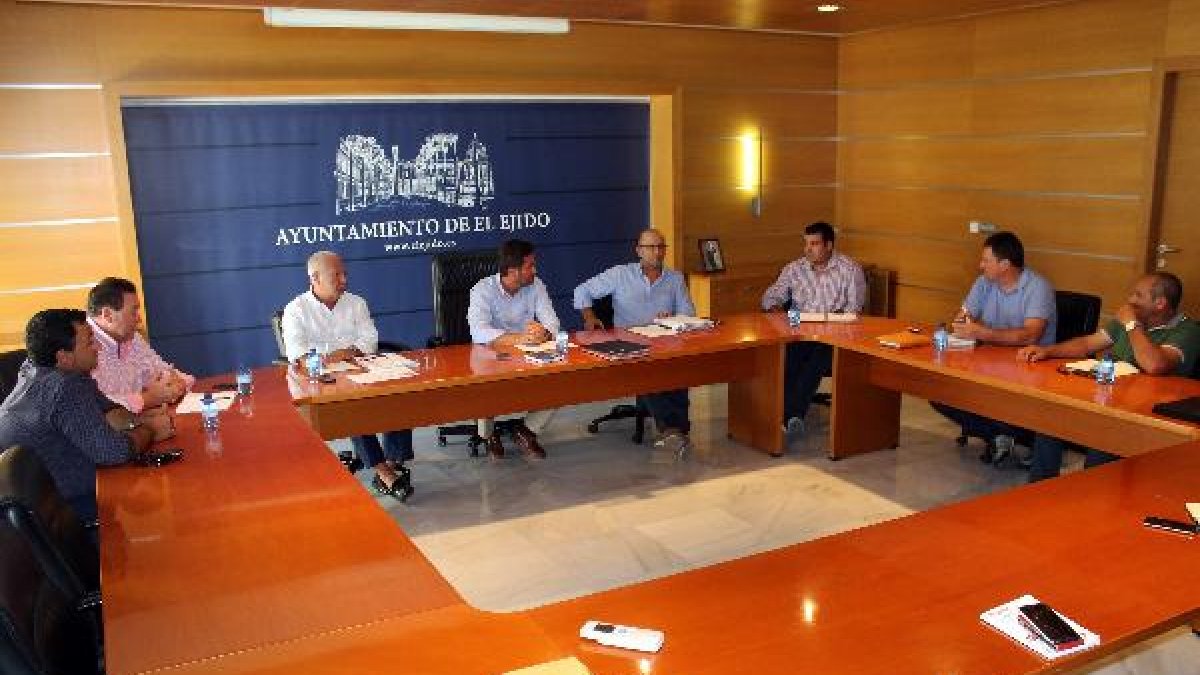 Uno de los momentos de la reunión.