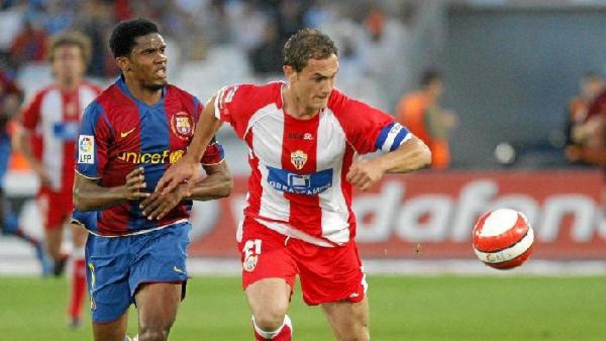 Carlos García vivió una etapa maravillosa en el Almería.