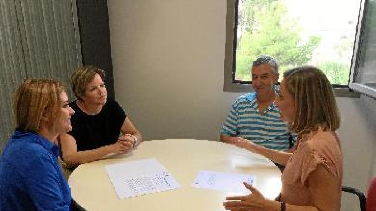 Reunión mantenida en el Ayuntamiento.
