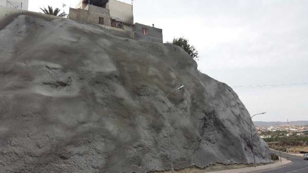 Cerro del Castillo tras los trabajos de Fomento.