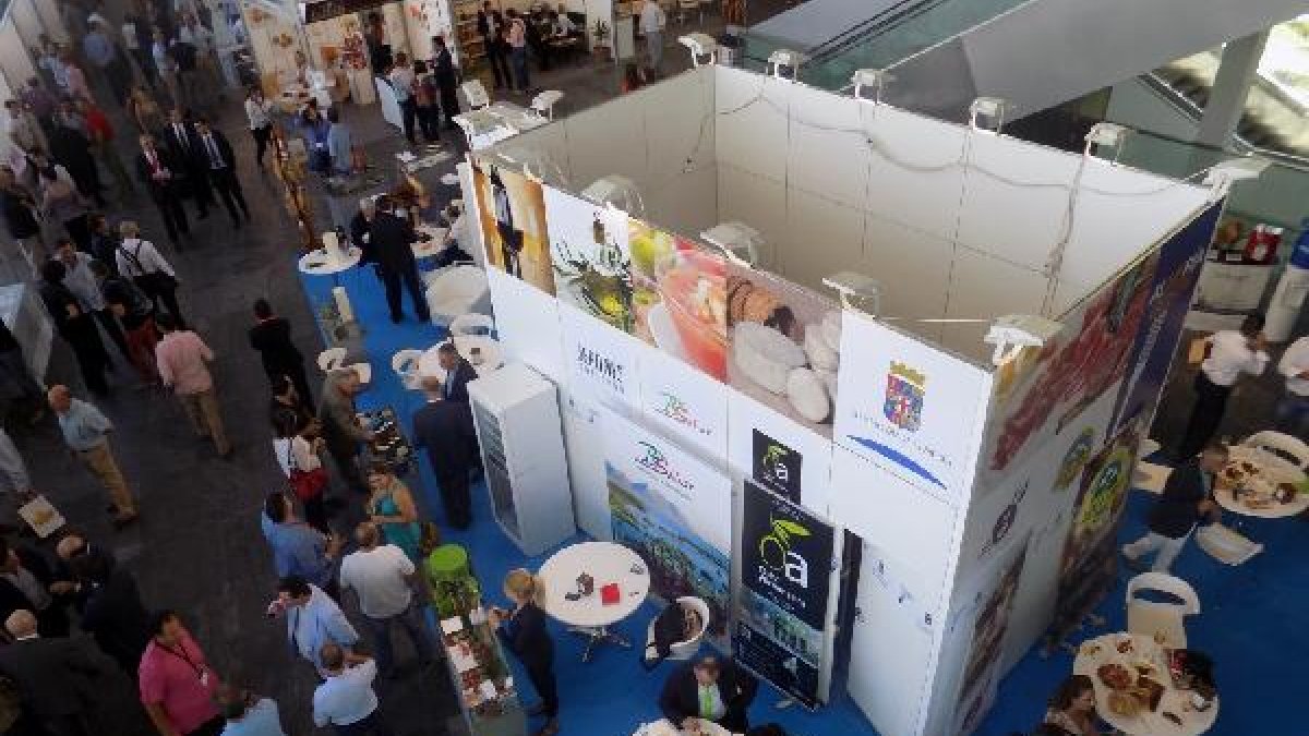 Stand de Diputación en Andalucía Sabor.