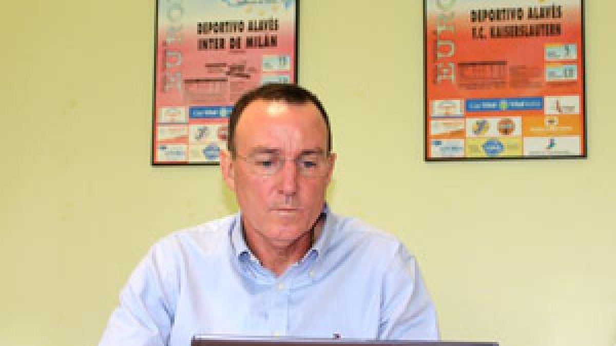 El director deportivo del Alavés.