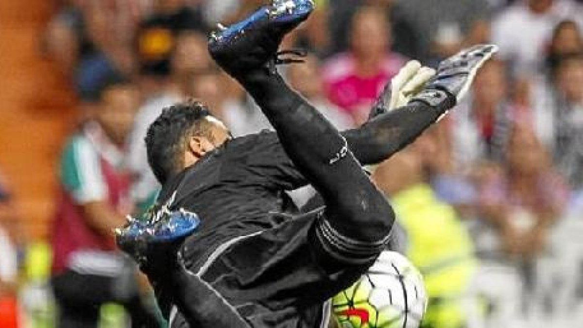 Cerojo a la portería del Real Madrid.