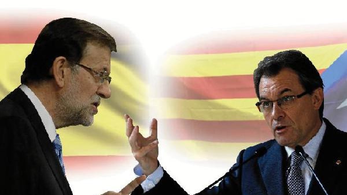 Mariano Rajoy y Artur Mas.