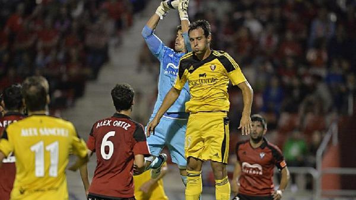 Unai García, el día que cometió alineación indebida.
