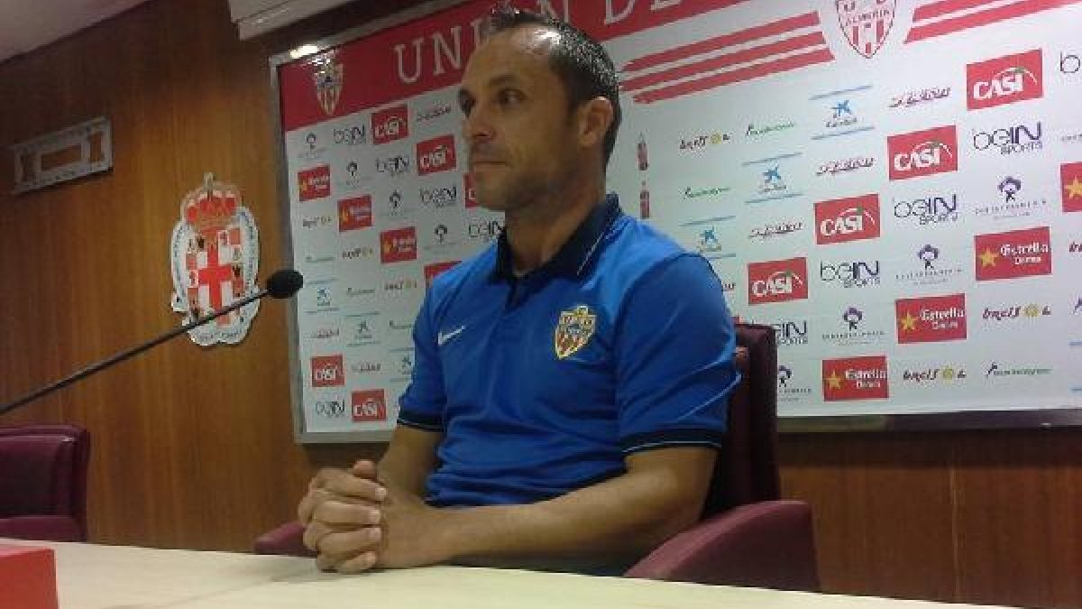 Sergi, este sábado, antes de viajar a Lugo.