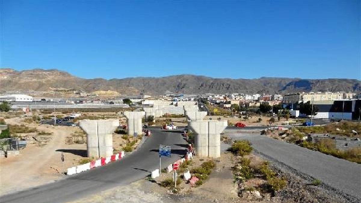 Las obras llevan años paradas.