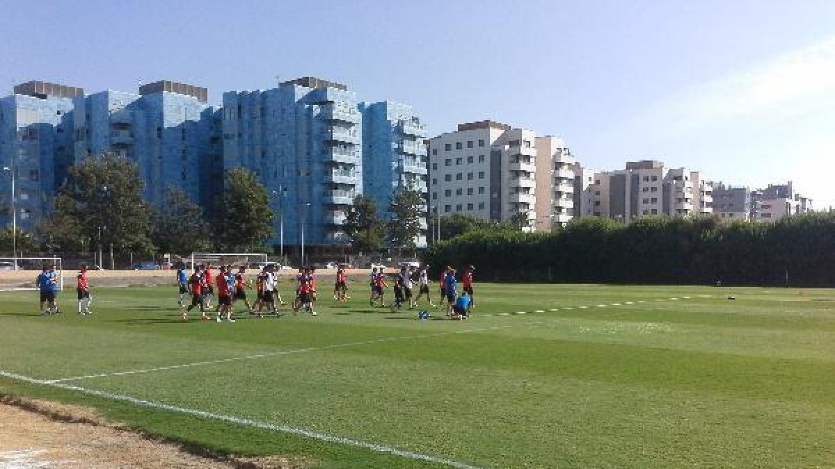 Comienza el entrenamiento en La Vega.