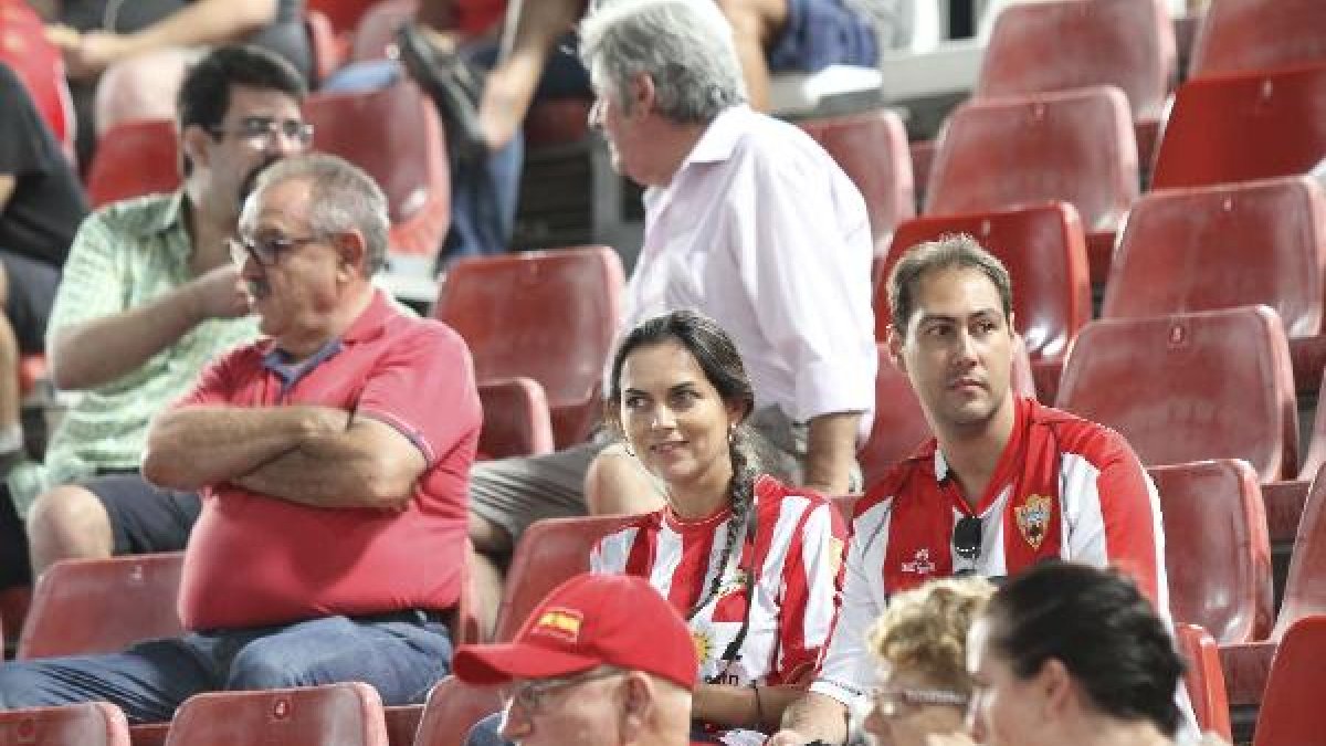 Aficionados del Almería.