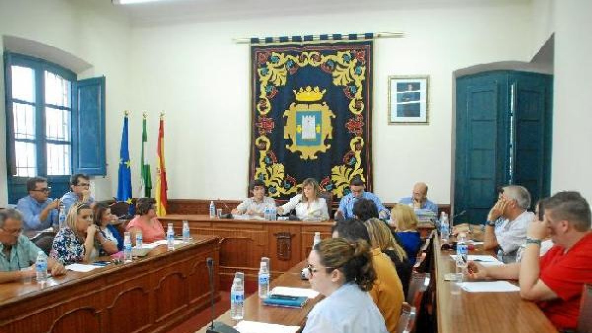 Imagen del Pleno celebrado el martes en el Ayuntamiento de Níjar.