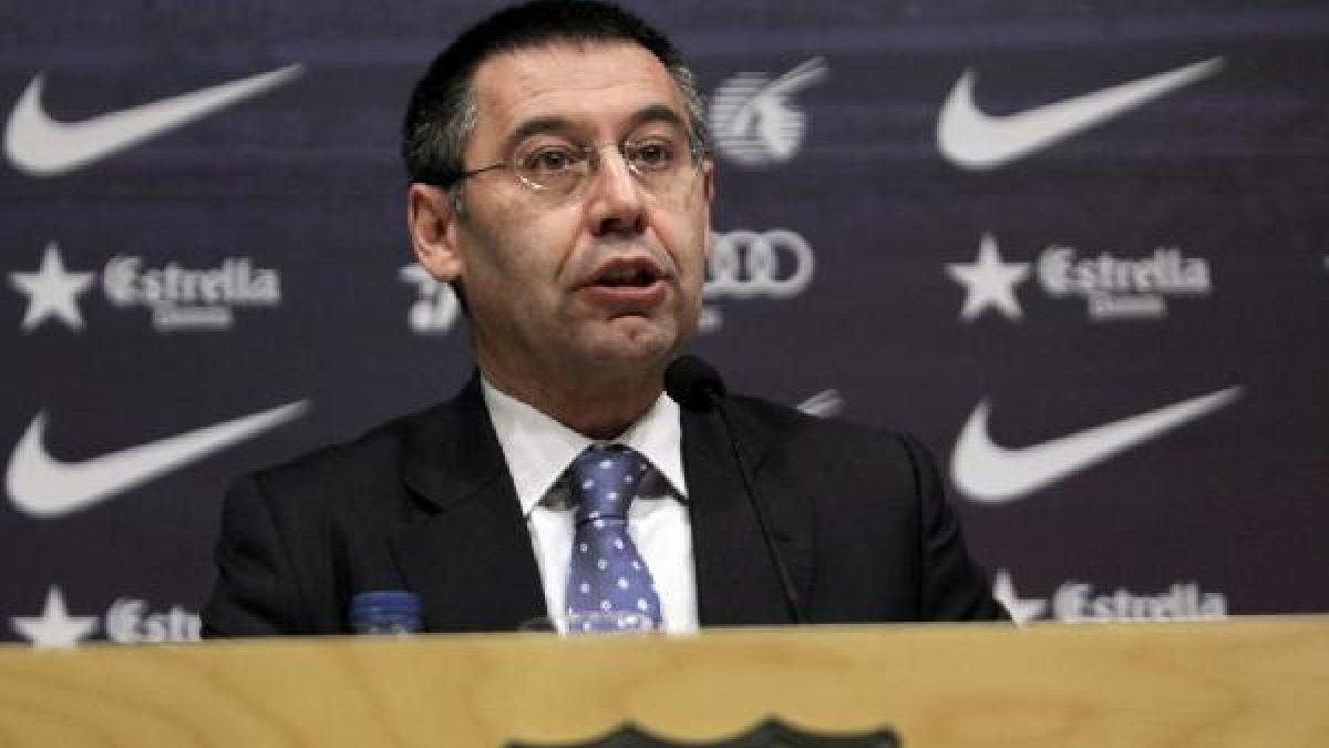 El presidente del FC Barcelona, Josep Maria Bartomeu.