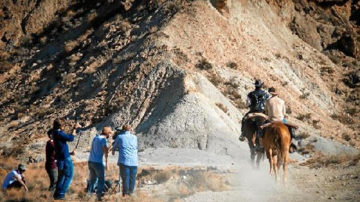 Producción audiovisual rodada en Tabernas.