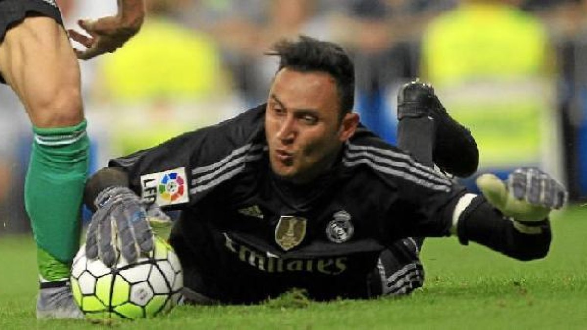 Keylor Navas quiere triunfar en el Real Madrid.