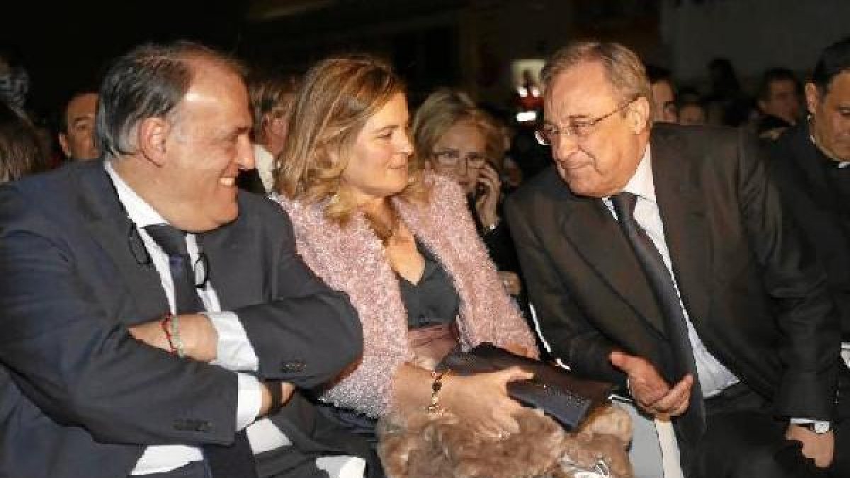 Javier Tebas y Florentino tiene un asunto pendiente.