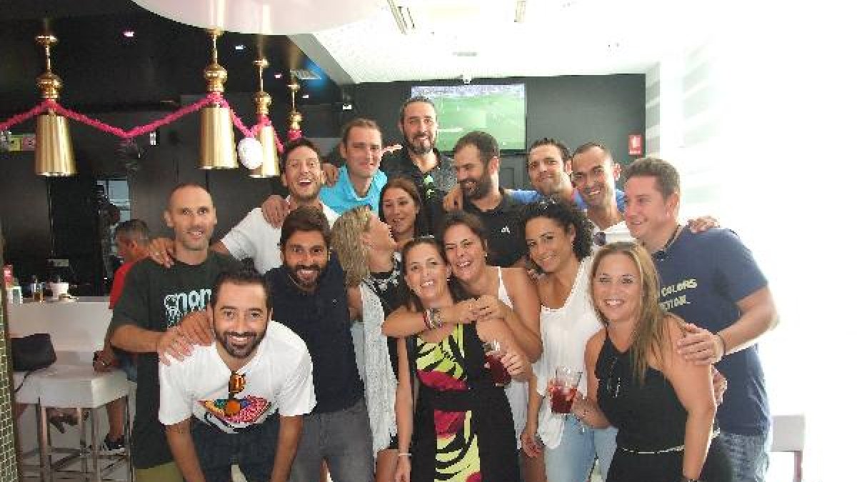 Alumnos de la promoción 1978-79 del Colegio Francisco de Goya.