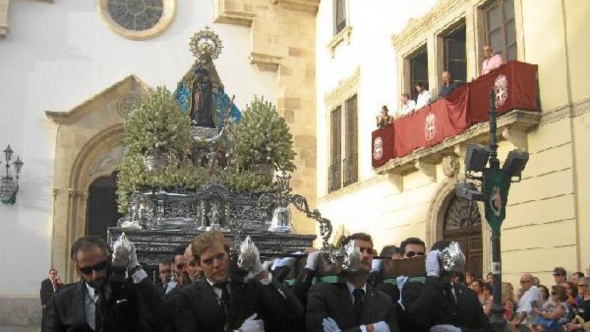 La Virgen del Mar en procesión por la capital