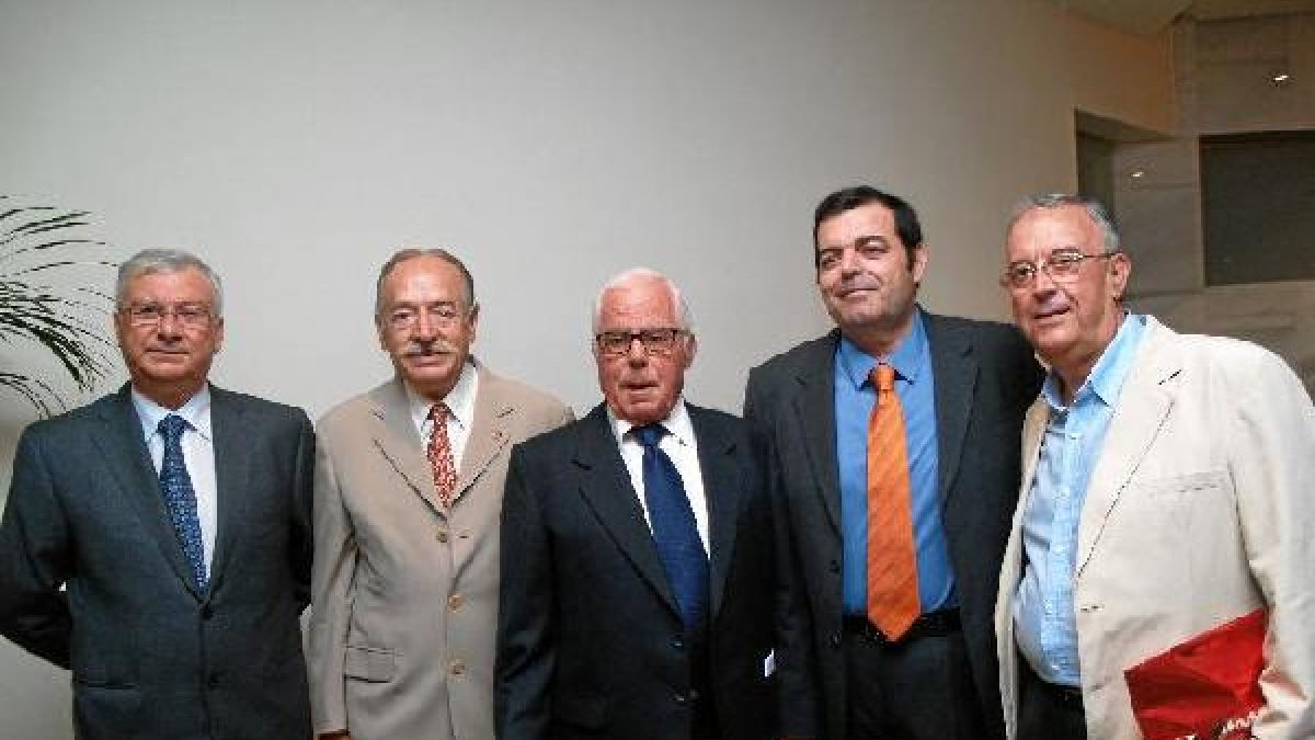Inolvidables. Hidalgo, Guijarro, García, López y Blanes.