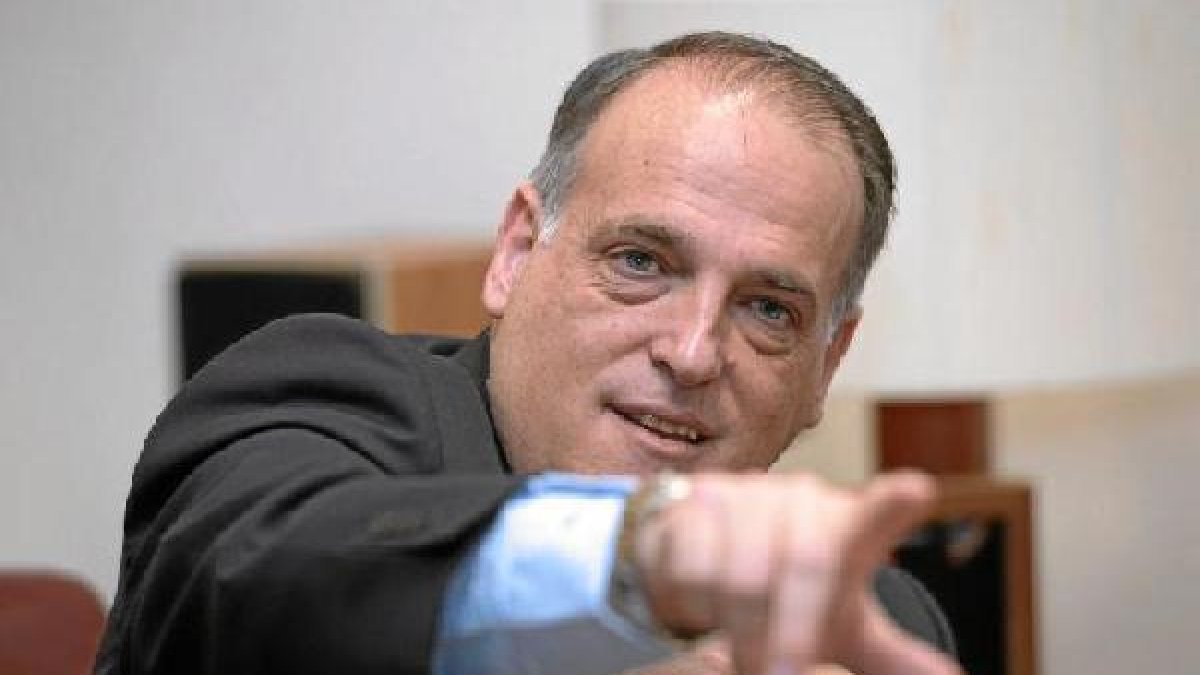 Javier Tebas sigue danco caché a la Liga Profesional.