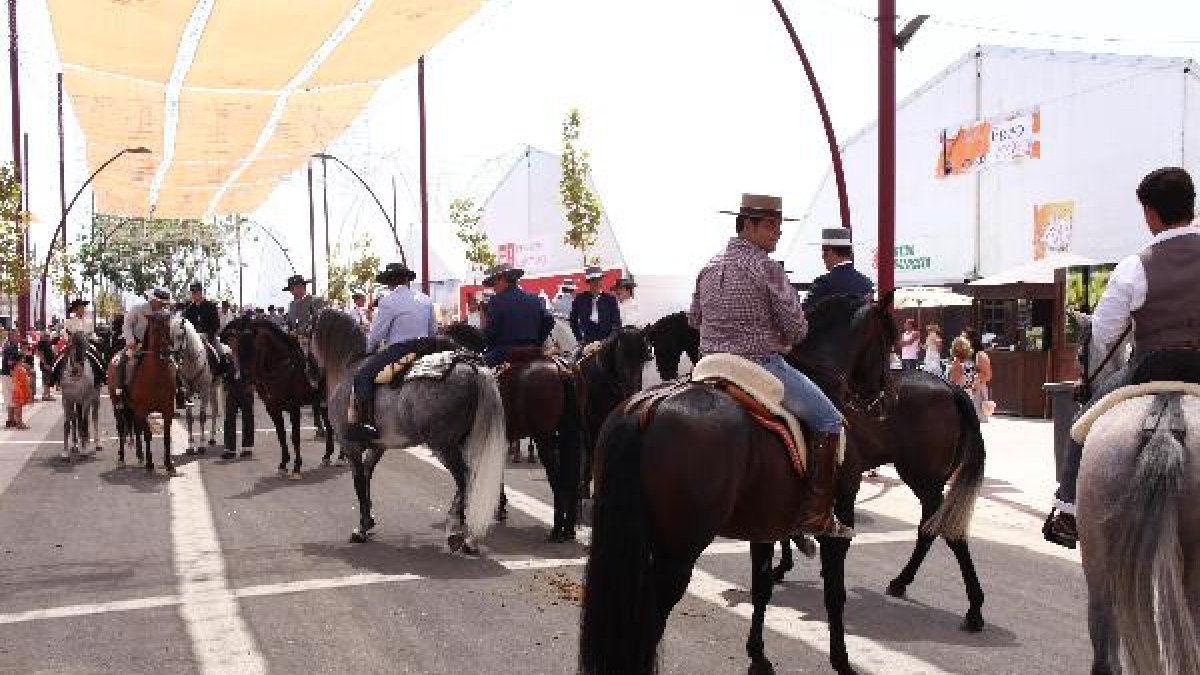 Imagen de archivo del Paseo de Caballos en el Recinto Ferial.