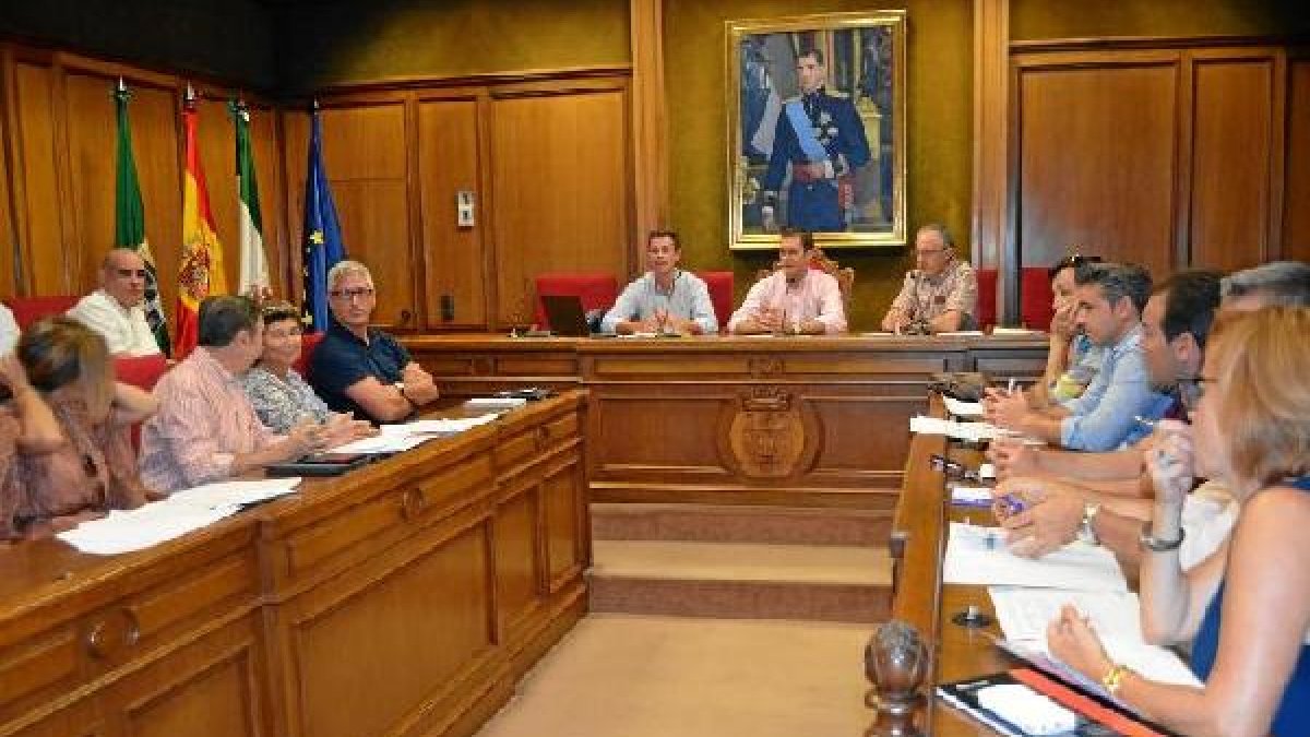 Reunión de Miguel Ángel Castellón con los municipios