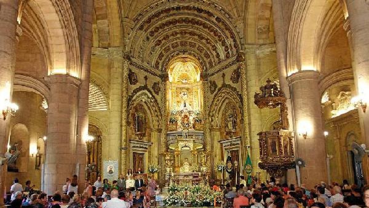Imagen de hoy del Santuario de la Virgen del Mar.