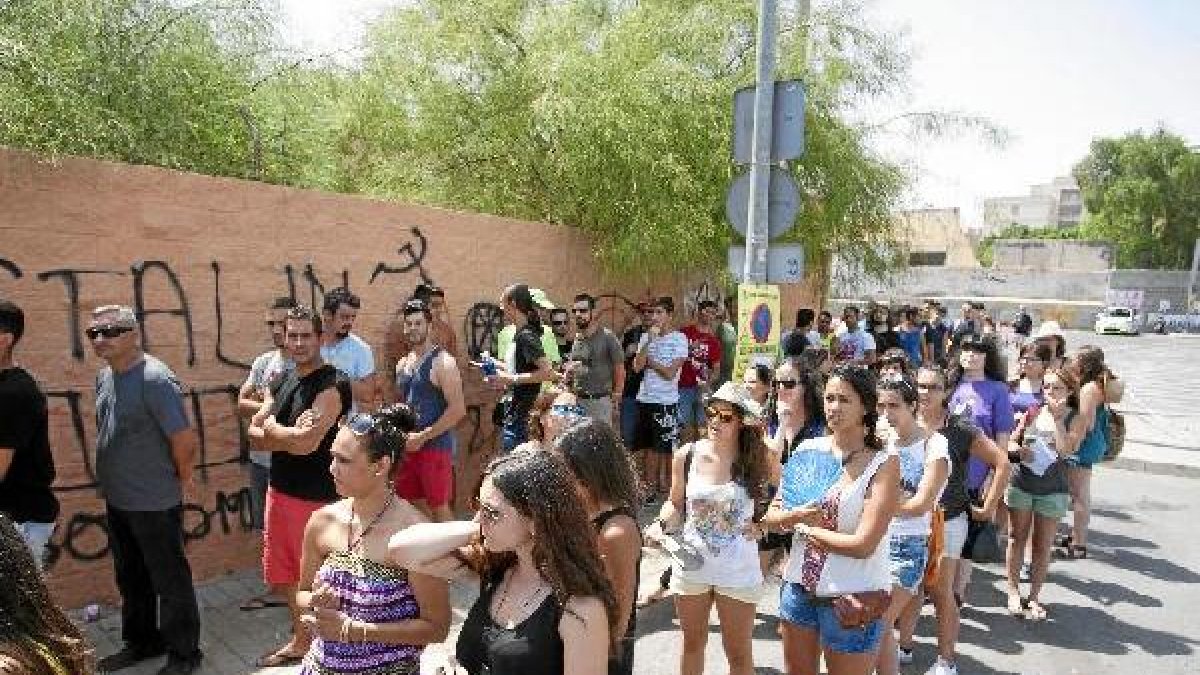 Casting celebrado en julio en el pabellón Moisés Ruiz de Almería.